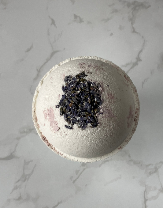 Lavender botanical bath bomb